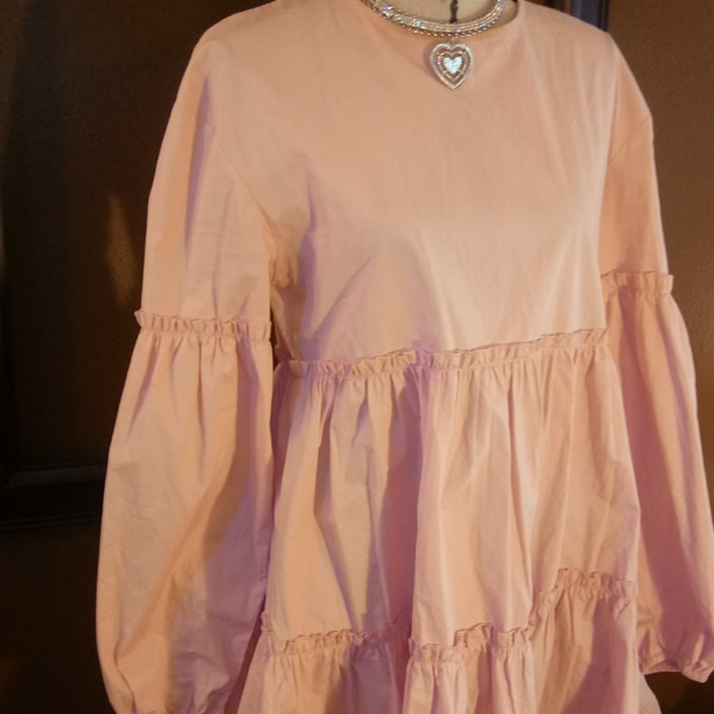 NWOT | NastyGal | What Brings You Tier Midi Dress - Picture 3 of 8